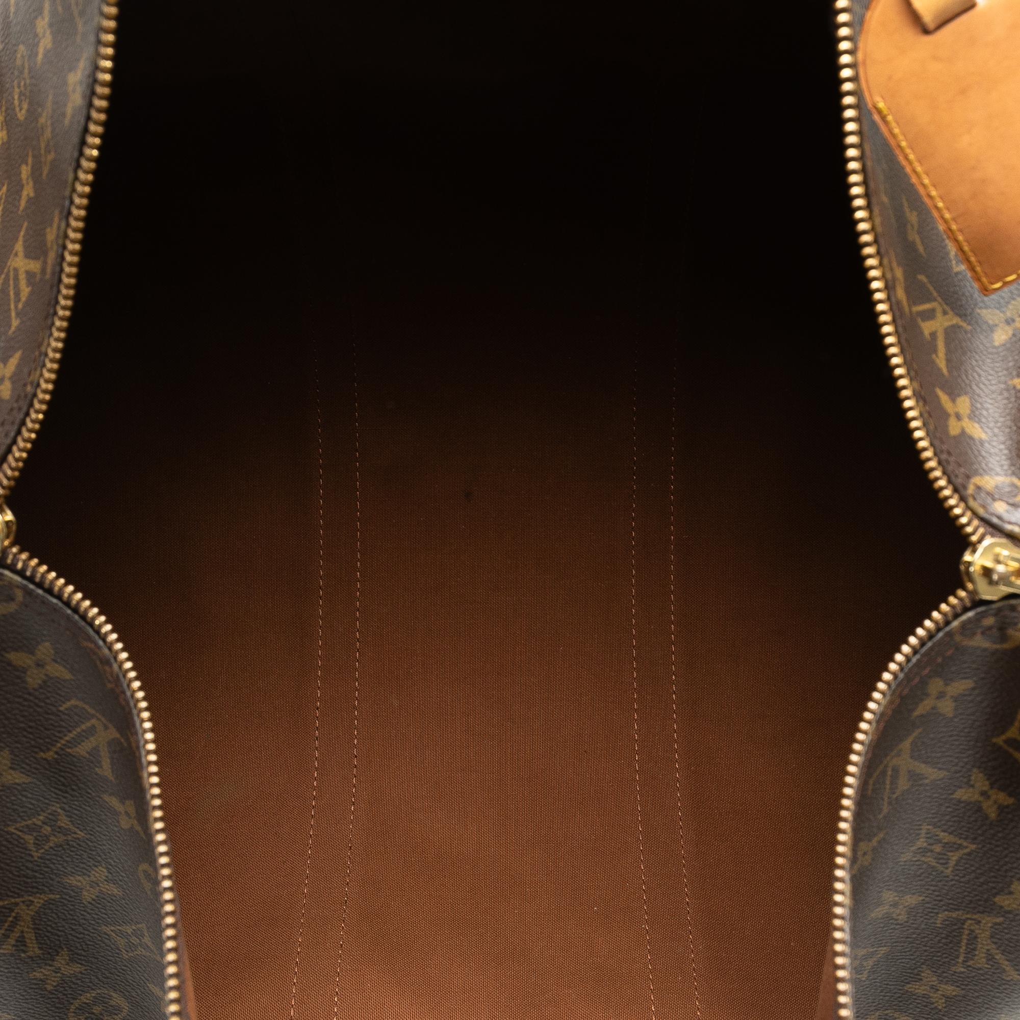 Louis Vuitton Monogram Keepall Bandouliere 50 (SHG-appIPu)