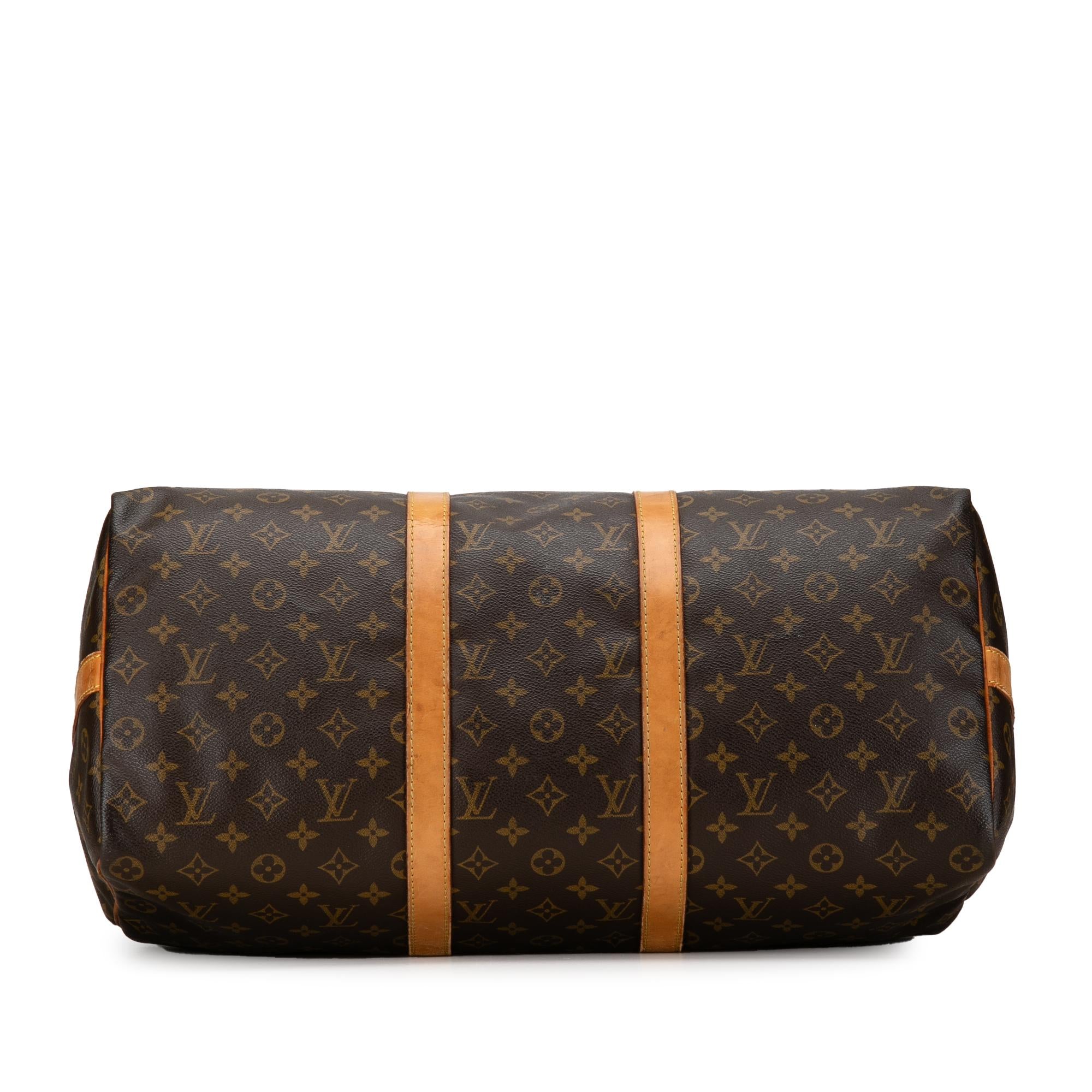 Louis Vuitton Monogram Keepall Bandouliere 50 (SHG-RDWWlH)