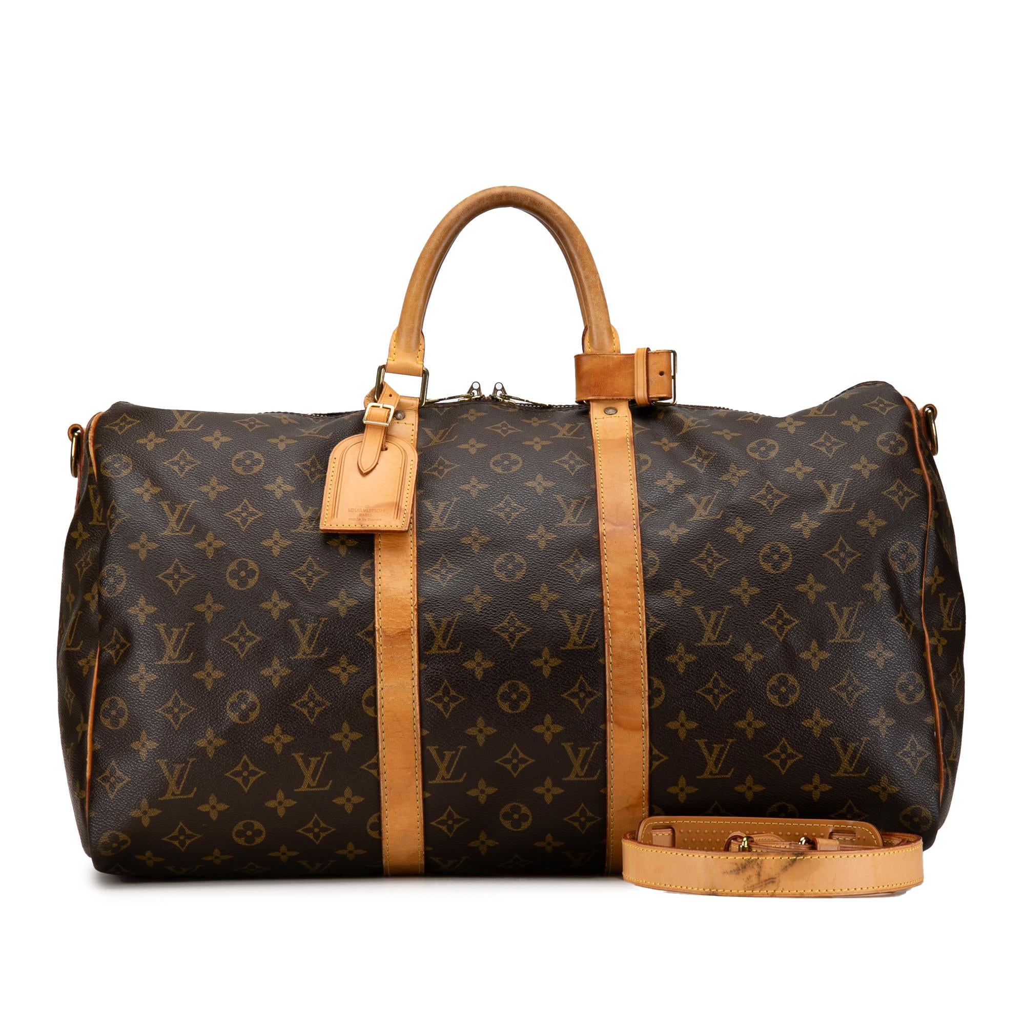 Louis Vuitton Monogram Keepall Bandouliere 50 (SHG-RDWWlH)