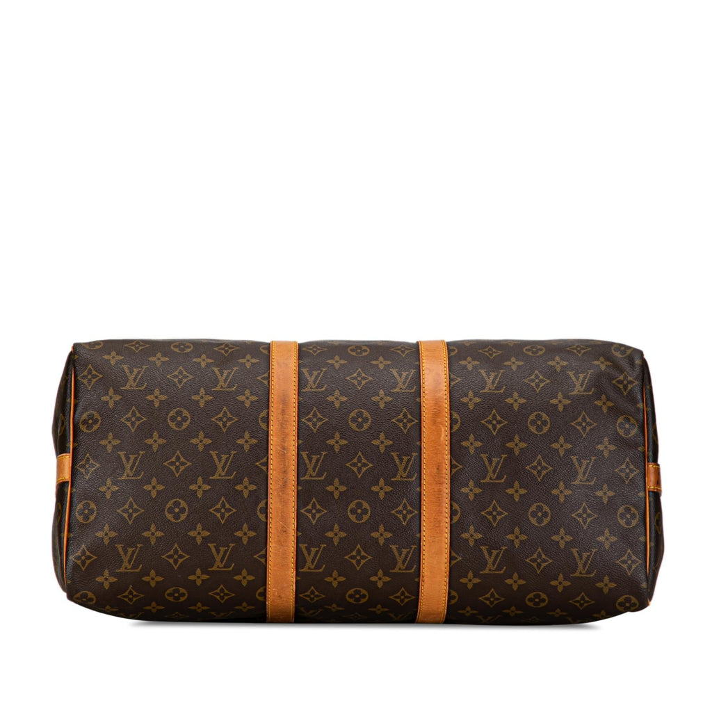 Louis Vuitton Monogram Keepall Bandouliere 50 (SHG-MBc4Ut)