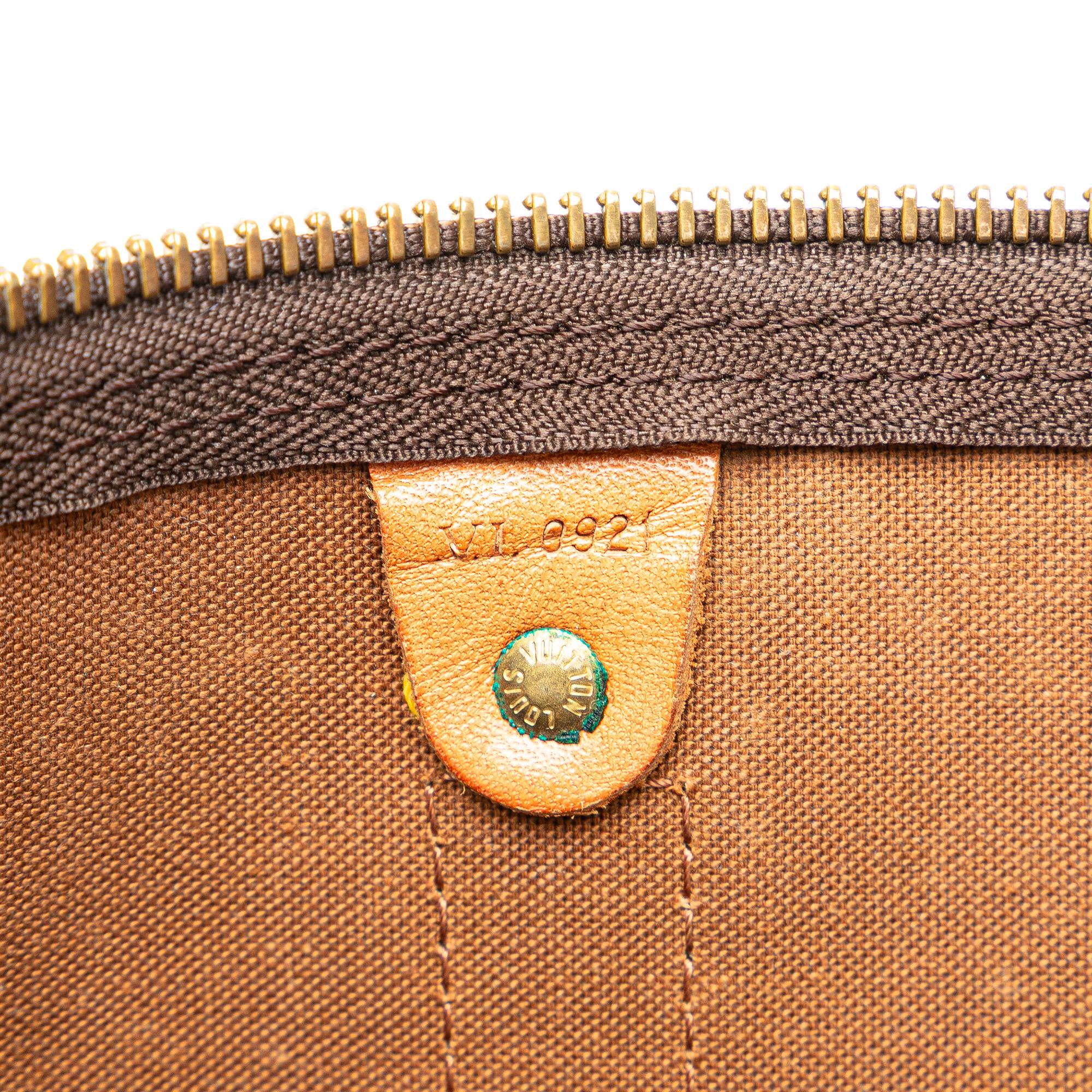 Louis Vuitton Monogram Keepall Bandouliere 50 (SHG-MBc4Ut)