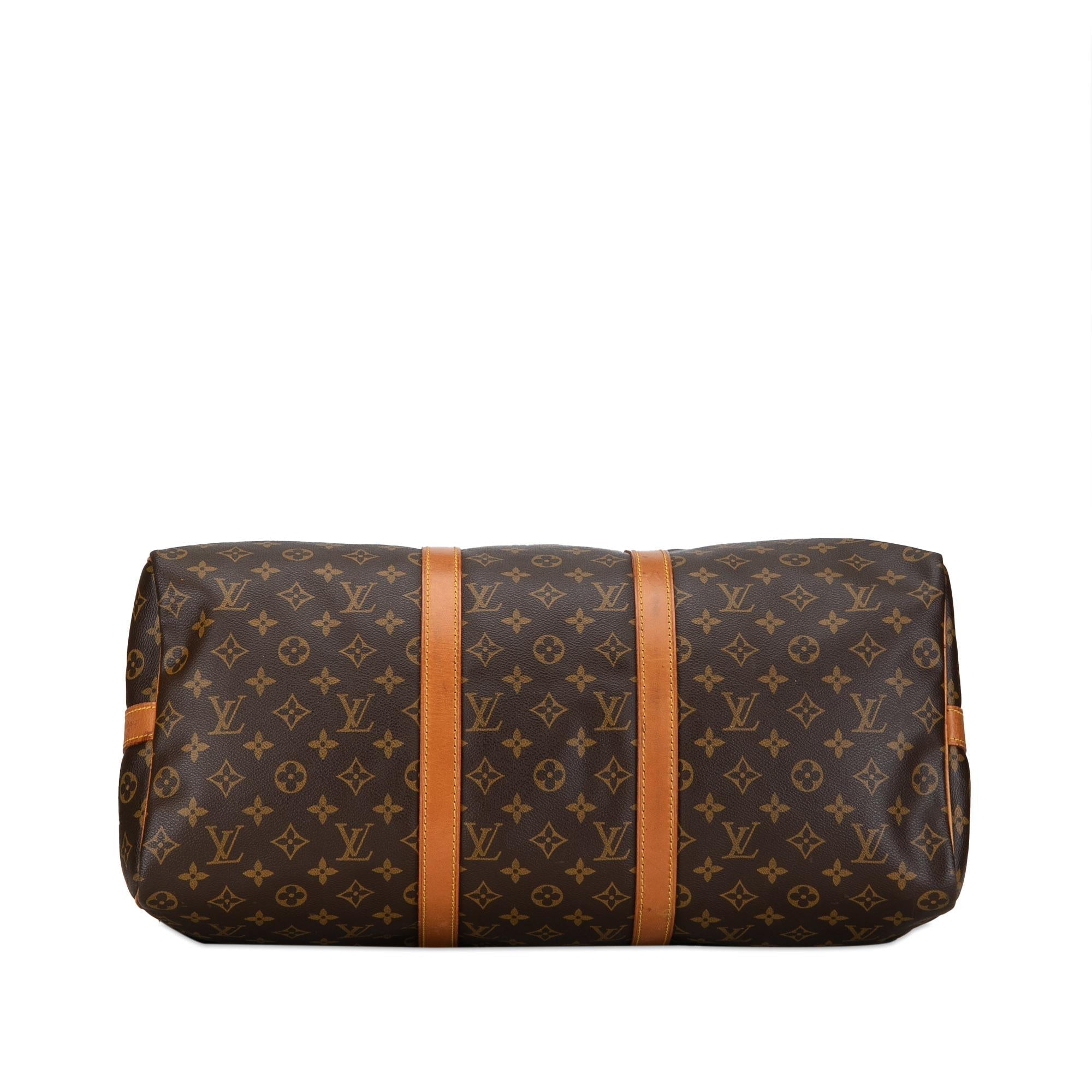 Louis Vuitton Monogram Keepall Bandouliere 50 (SHG-Wk8v7Z)