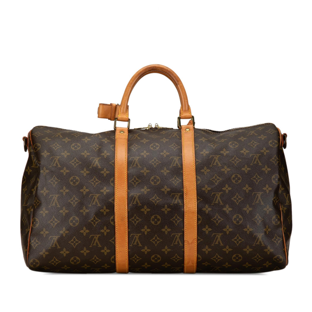 Louis Vuitton Monogram Keepall Bandouliere 50 (SHG-Imf0vh)