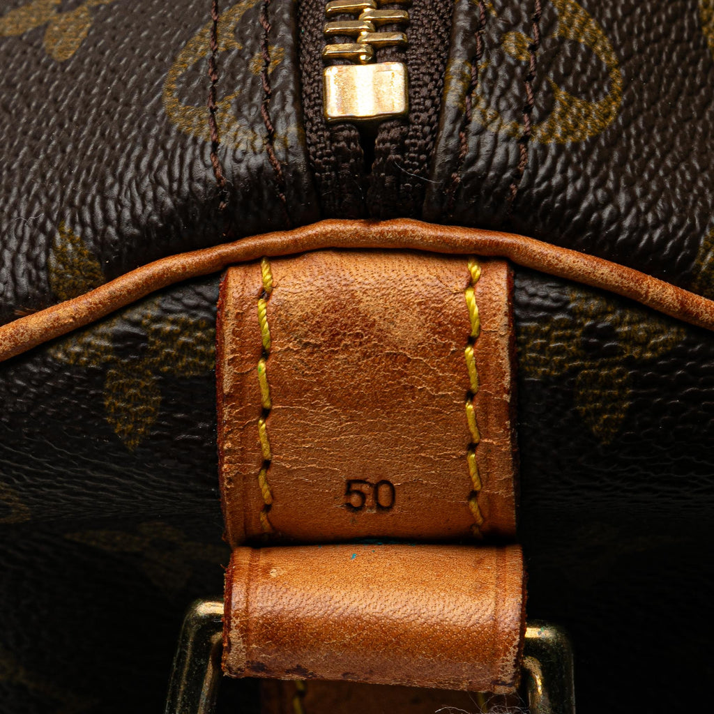 Louis Vuitton Monogram Keepall Bandouliere 50 (SHG-Imf0vh)