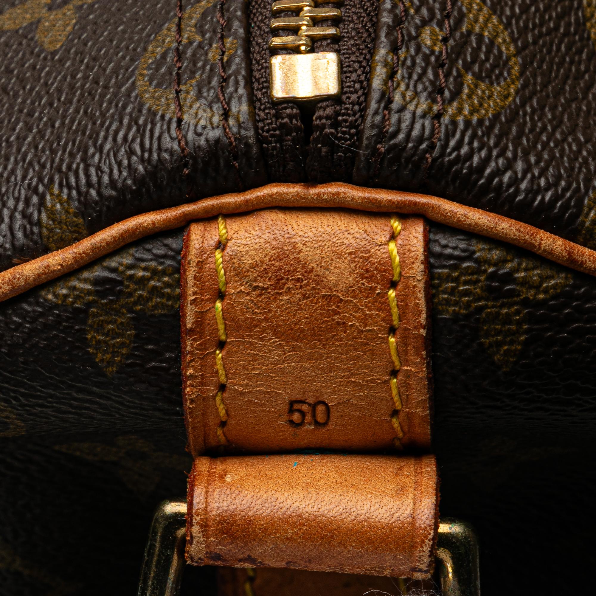 Louis Vuitton Monogram Keepall Bandouliere 50 (SHG-Imf0vh)