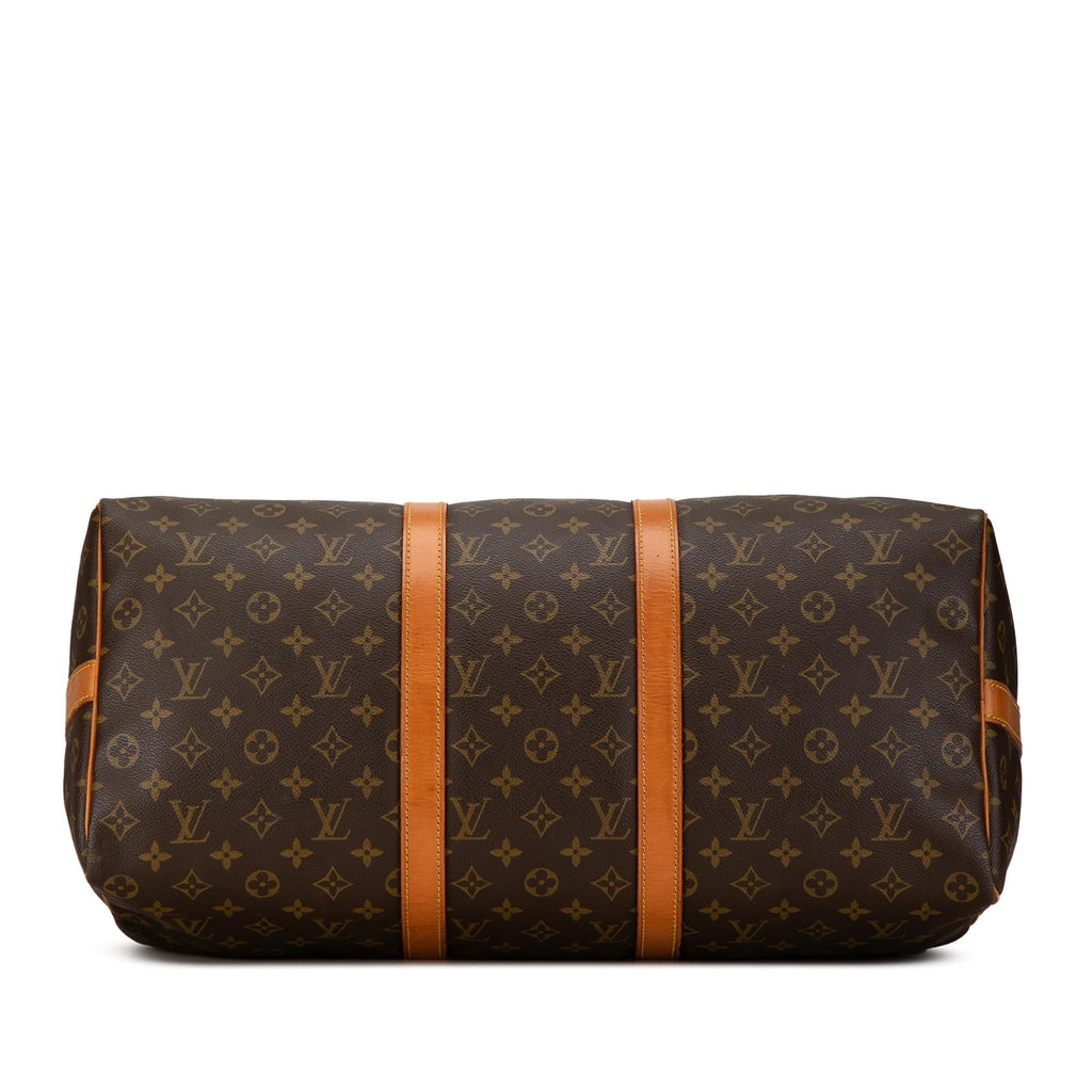Louis Vuitton Monogram Keepall Bandouliere 50 (SHG-Bge38C)