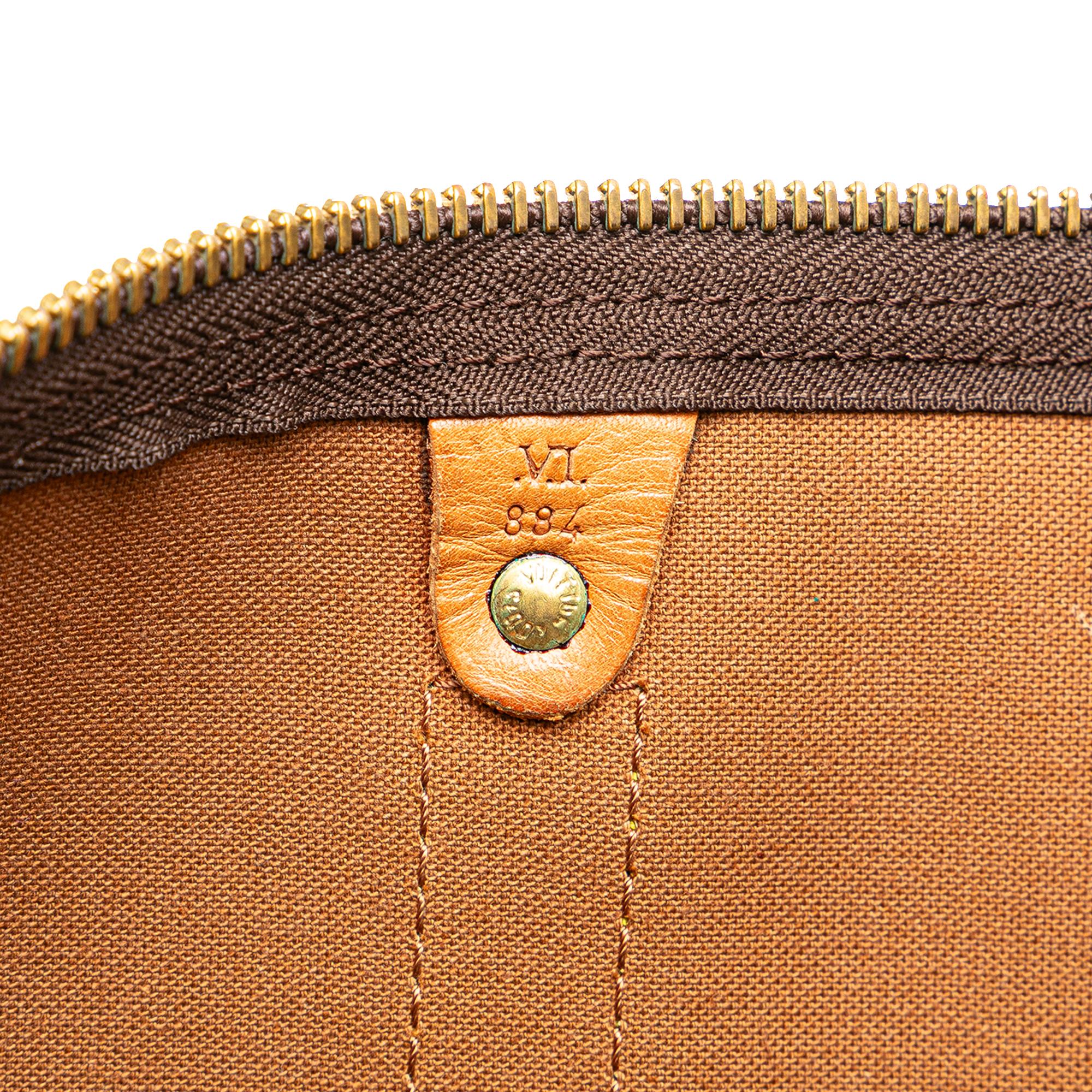 Louis Vuitton Monogram Keepall Bandouliere 50 (SHG-Bge38C)