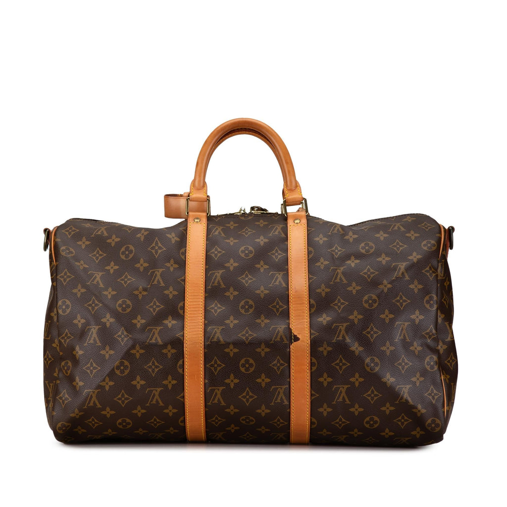 Louis Vuitton Monogram Keepall Bandouliere 50 (SHG-rO0nXt)