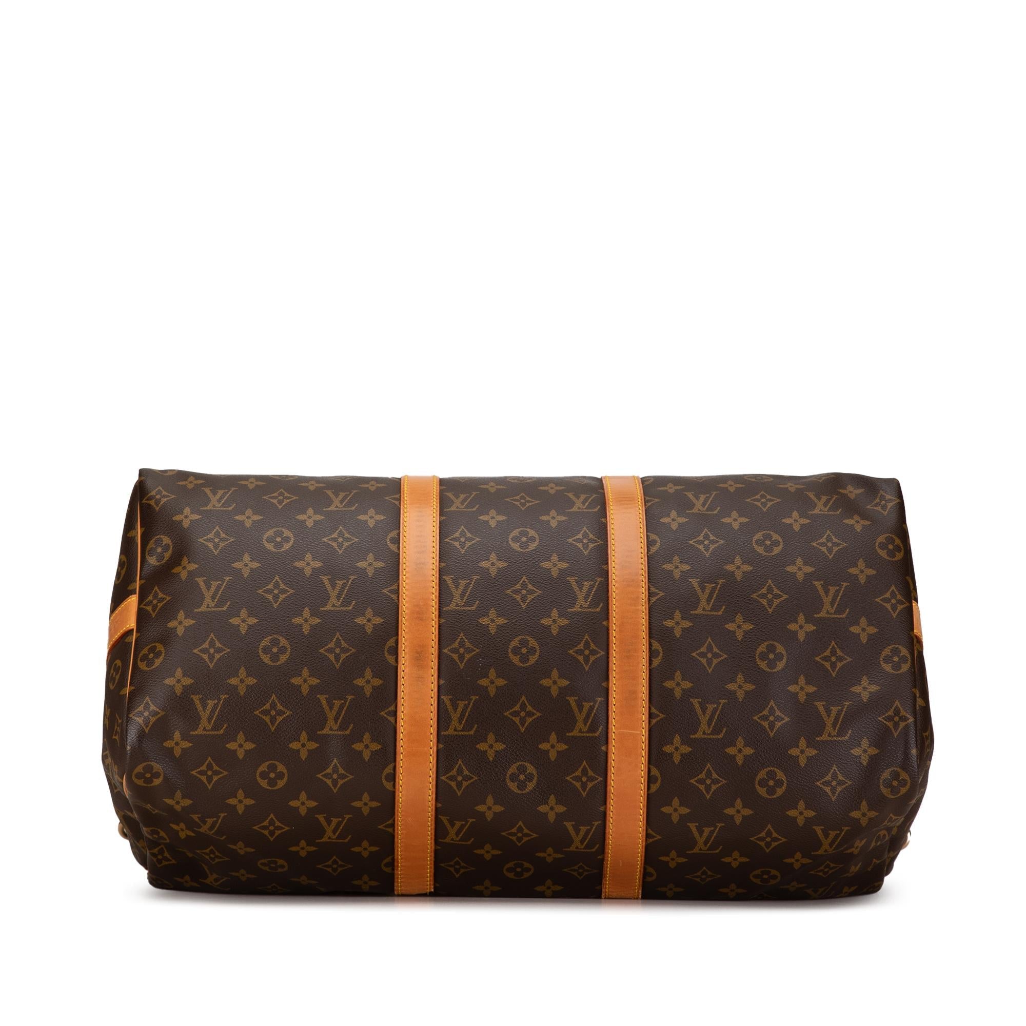 Louis Vuitton Monogram Keepall Bandouliere 50 (SHG-rO0nXt)