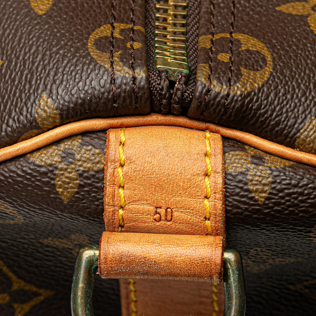 Louis Vuitton Monogram Keepall Bandouliere 50 (SHG-rO0nXt)