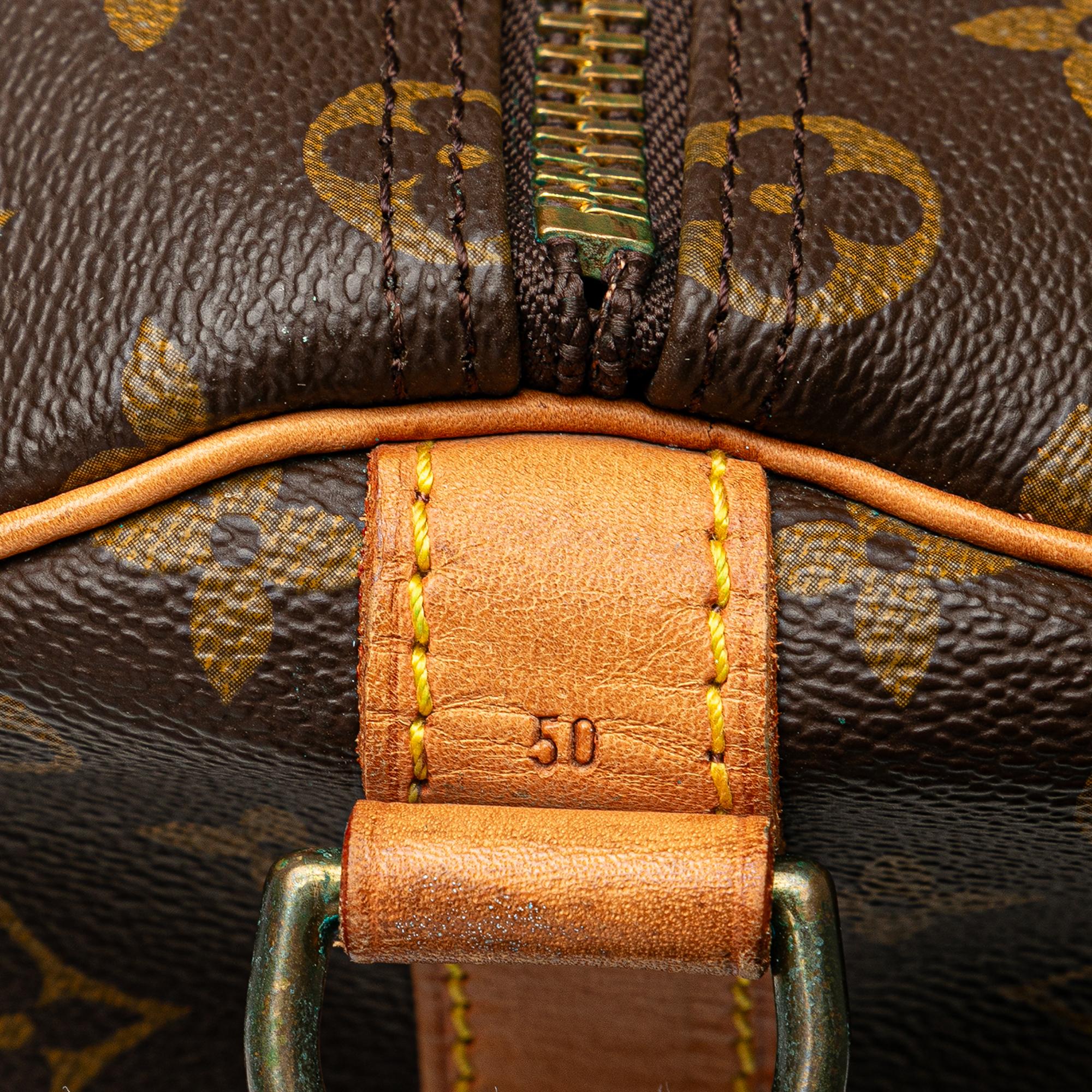 Louis Vuitton Monogram Keepall Bandouliere 50 (SHG-rO0nXt)