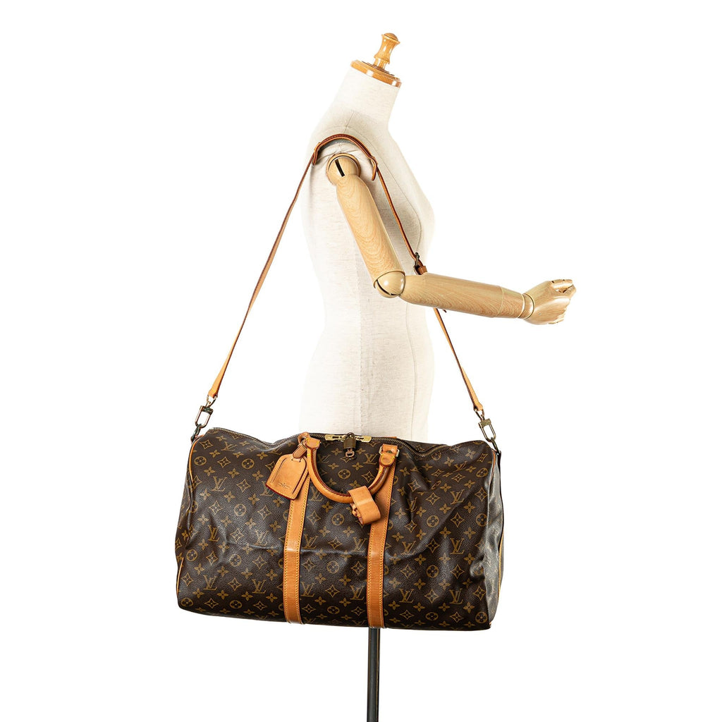 Louis Vuitton Monogram Keepall Bandouliere 50 (SHG-rO0nXt)