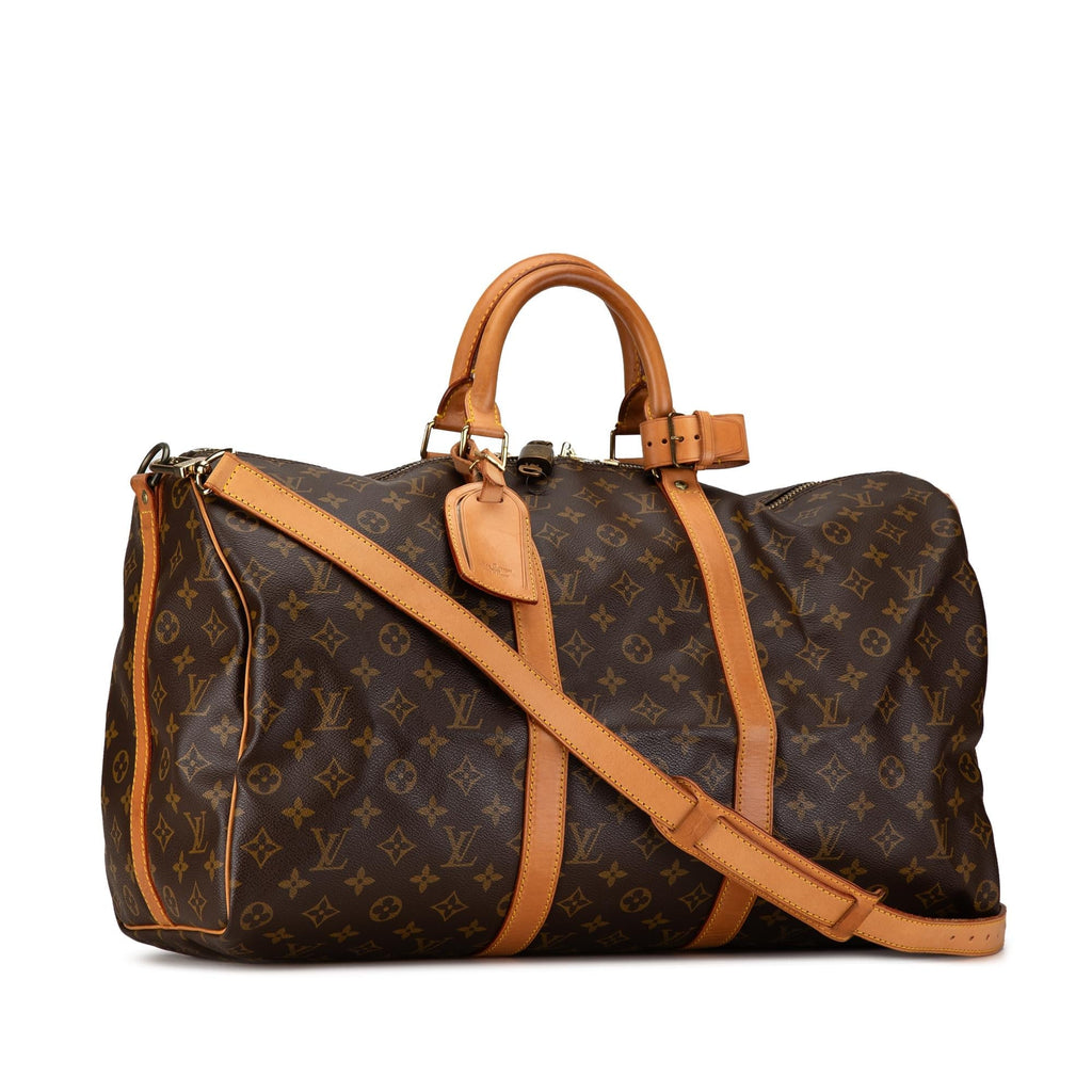 Louis Vuitton Monogram Keepall Bandouliere 50 (SHG-rO0nXt)