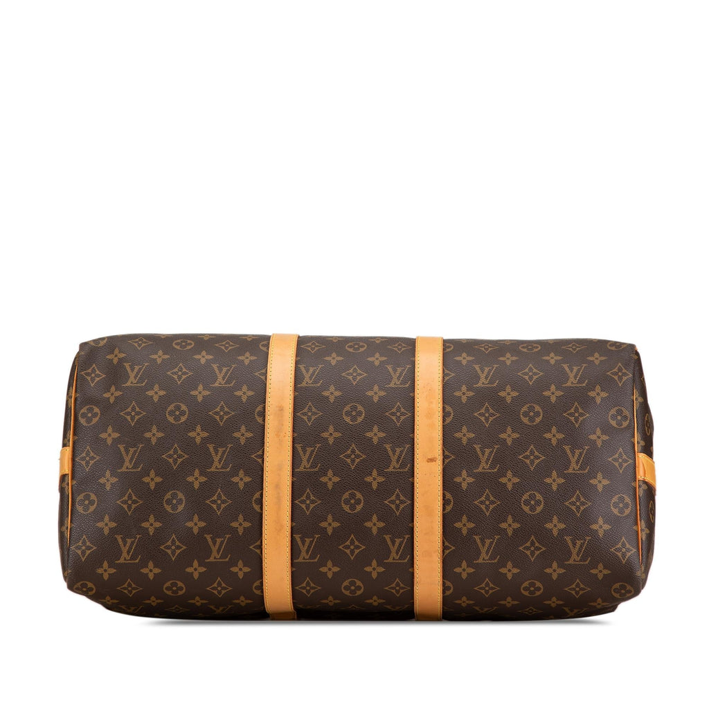 Louis Vuitton Monogram Keepall Bandouliere 50 (SHG-vjzW34)