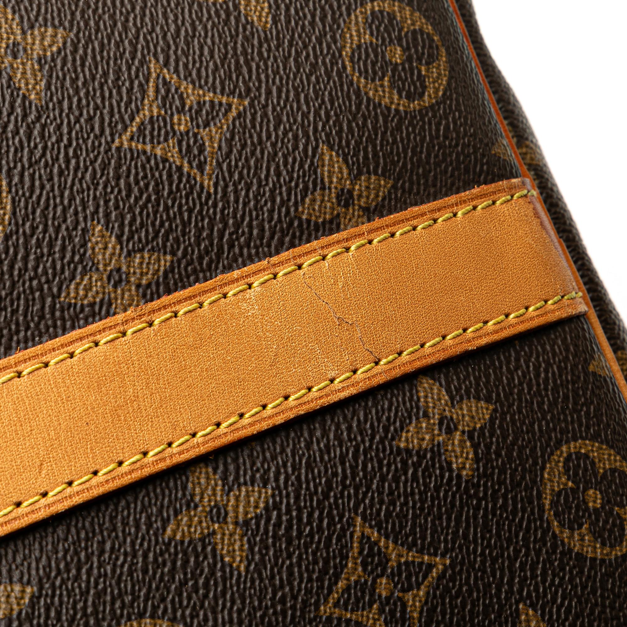 Louis Vuitton Monogram Keepall Bandouliere 50 (SHG-vjzW34)