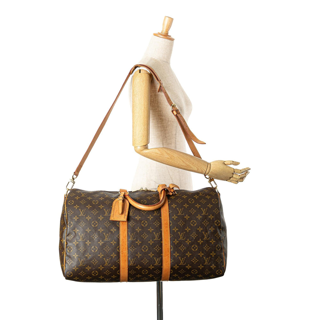 Louis Vuitton Monogram Keepall Bandouliere 50