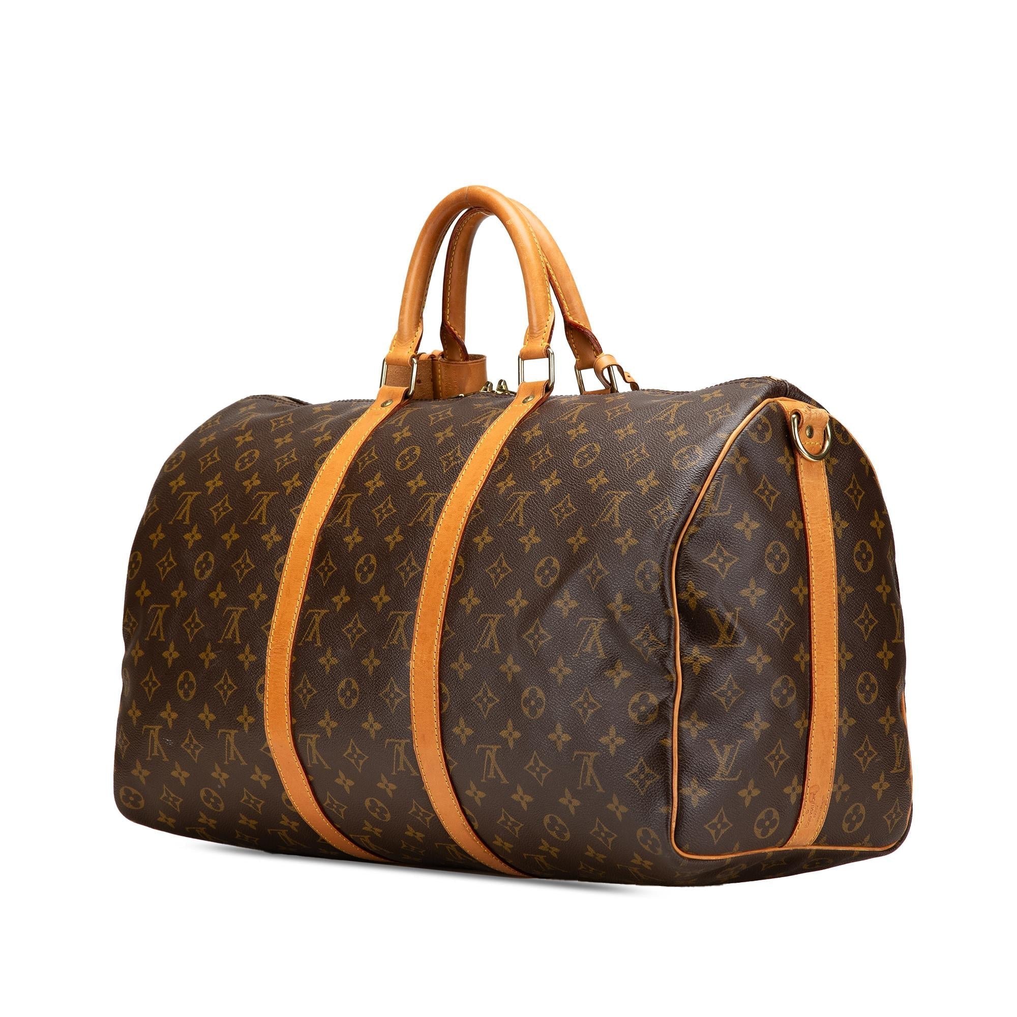 Louis Vuitton Monogram Keepall Bandouliere 50