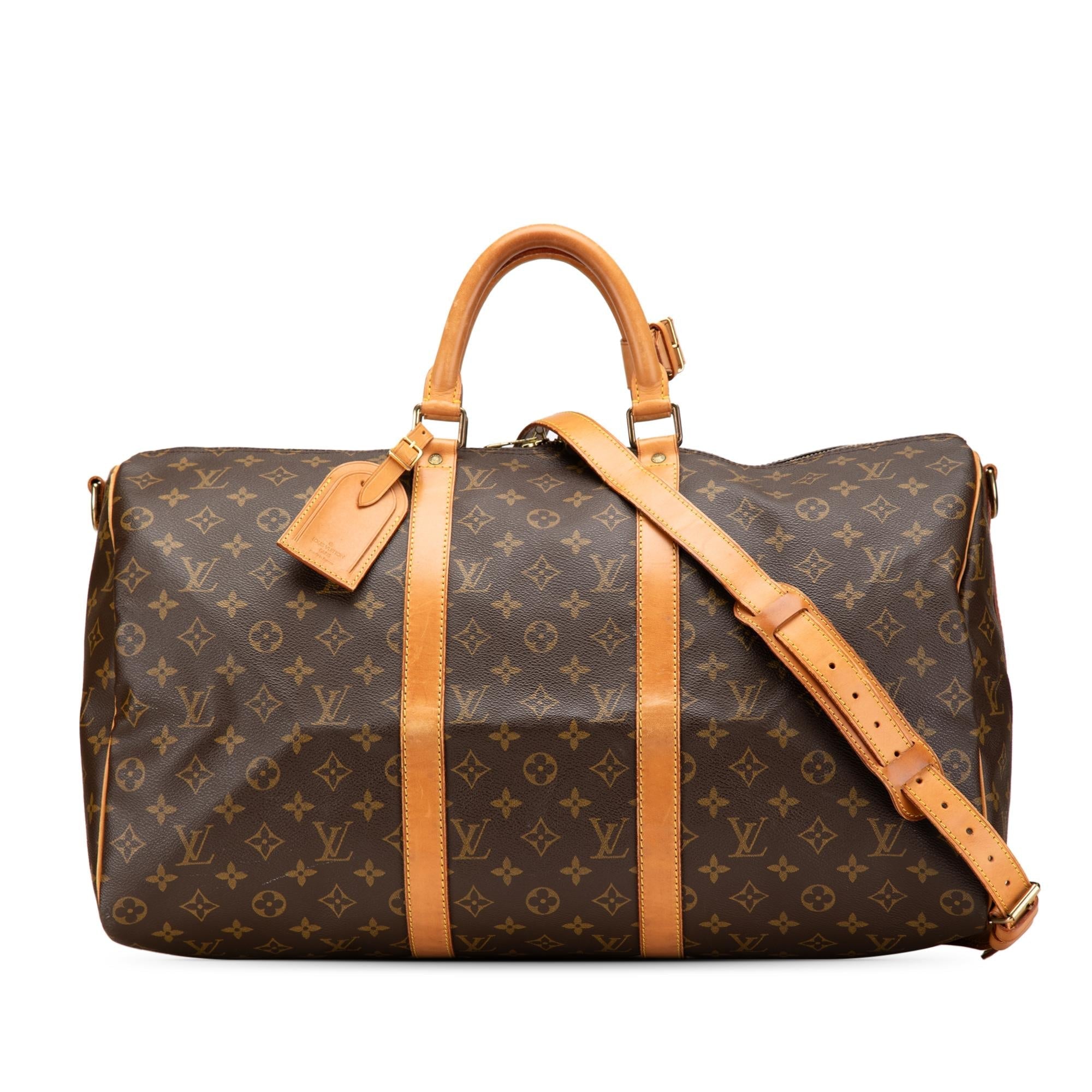 Louis Vuitton Monogram Keepall Bandouliere 50