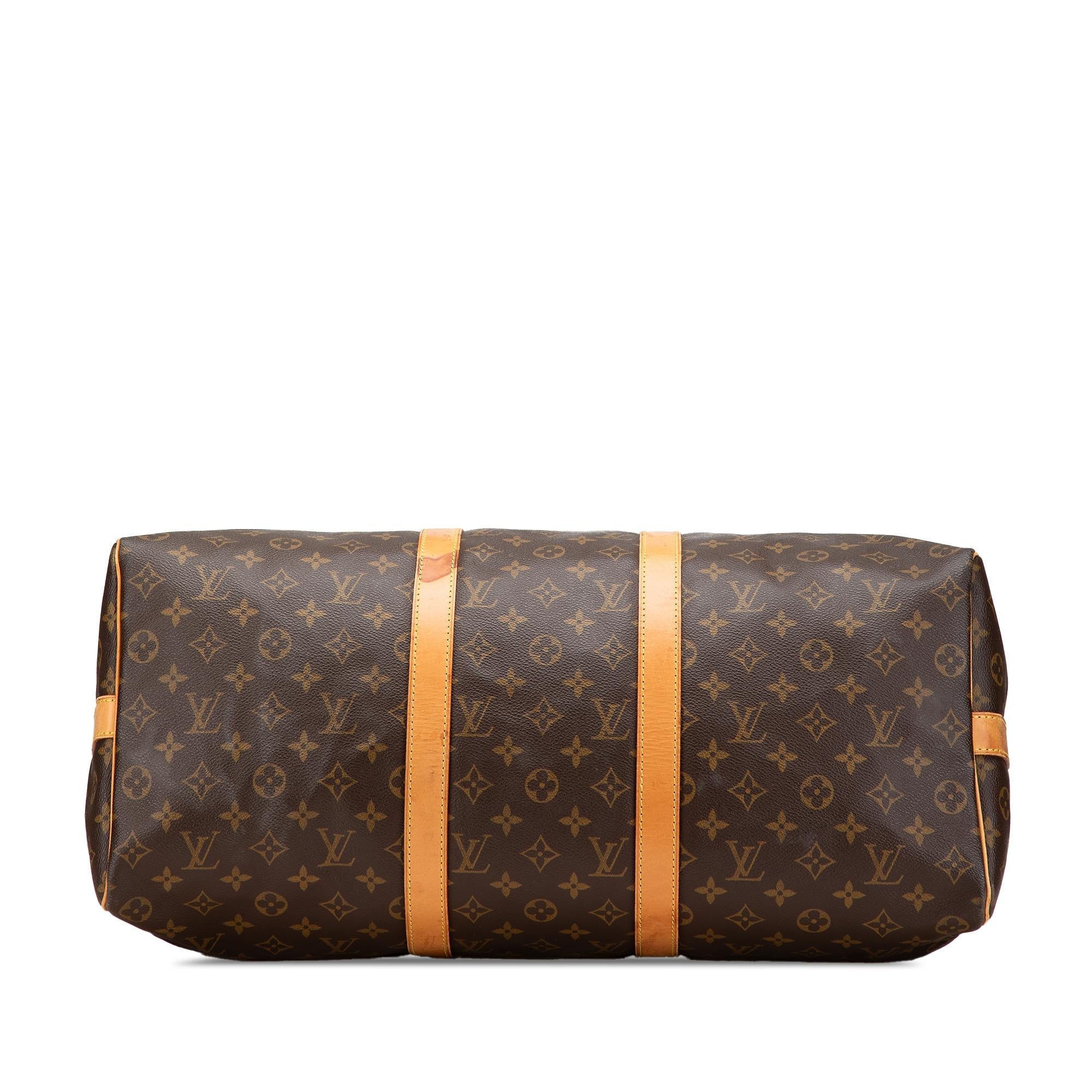 Louis Vuitton Monogram Keepall Bandouliere 50