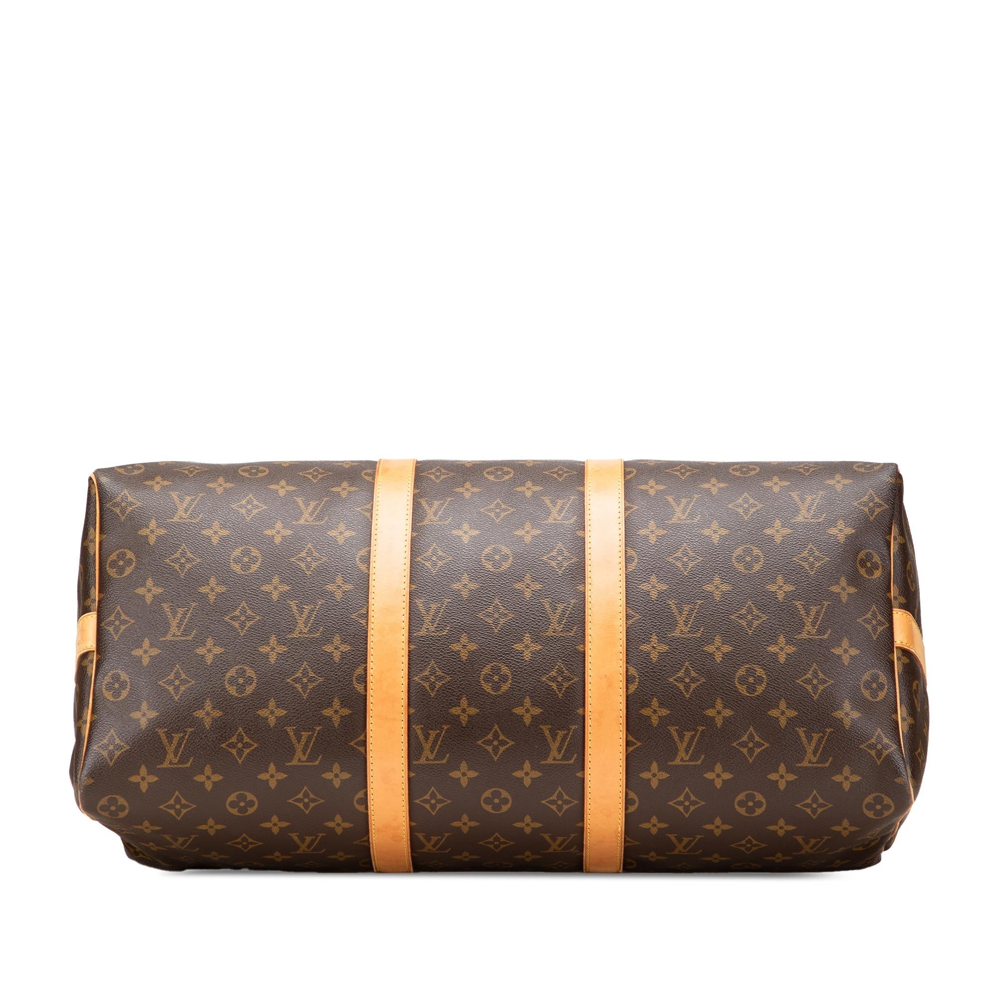 Louis Vuitton Monogram Keepall Bandouliere 50