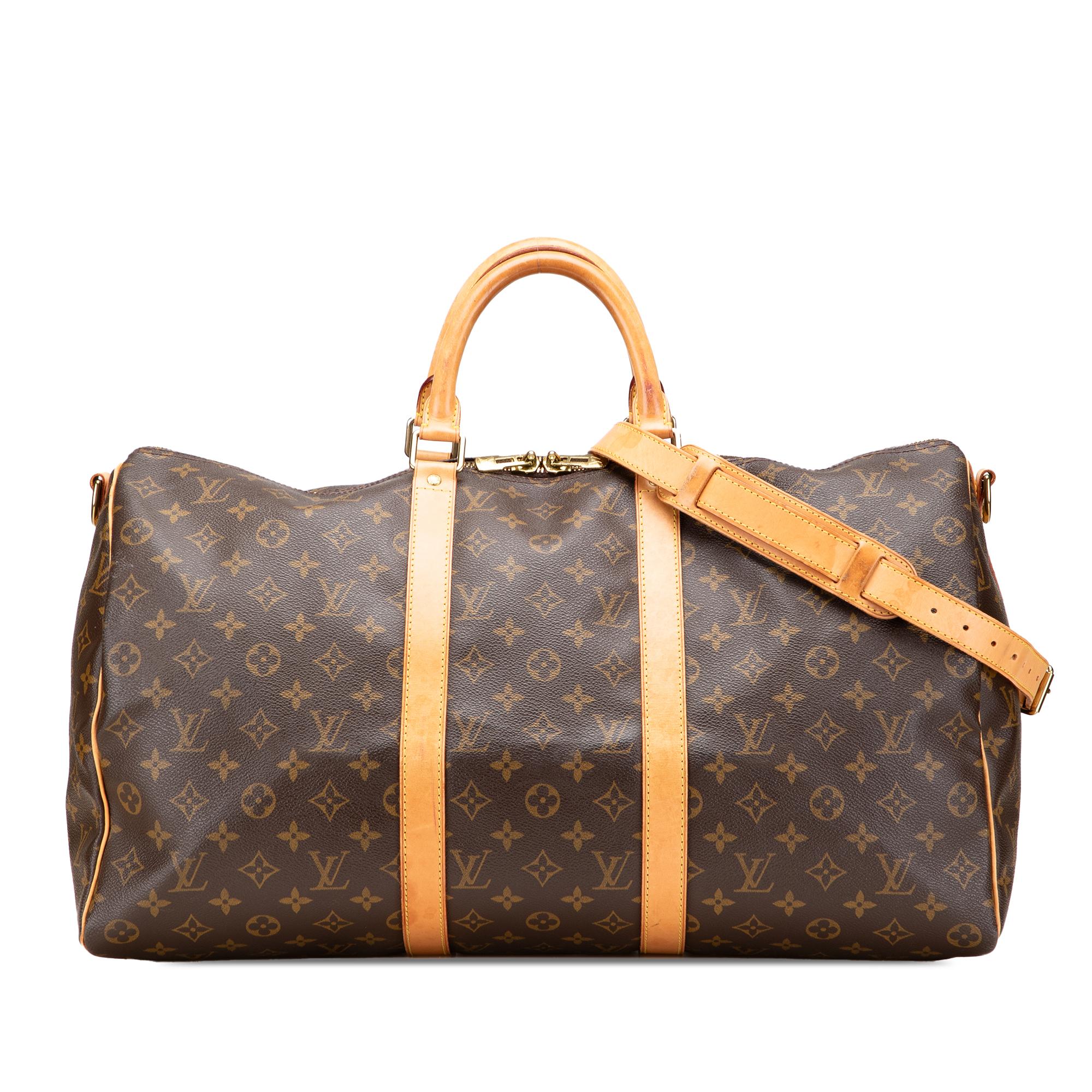 Louis Vuitton Monogram Keepall Bandouliere 50