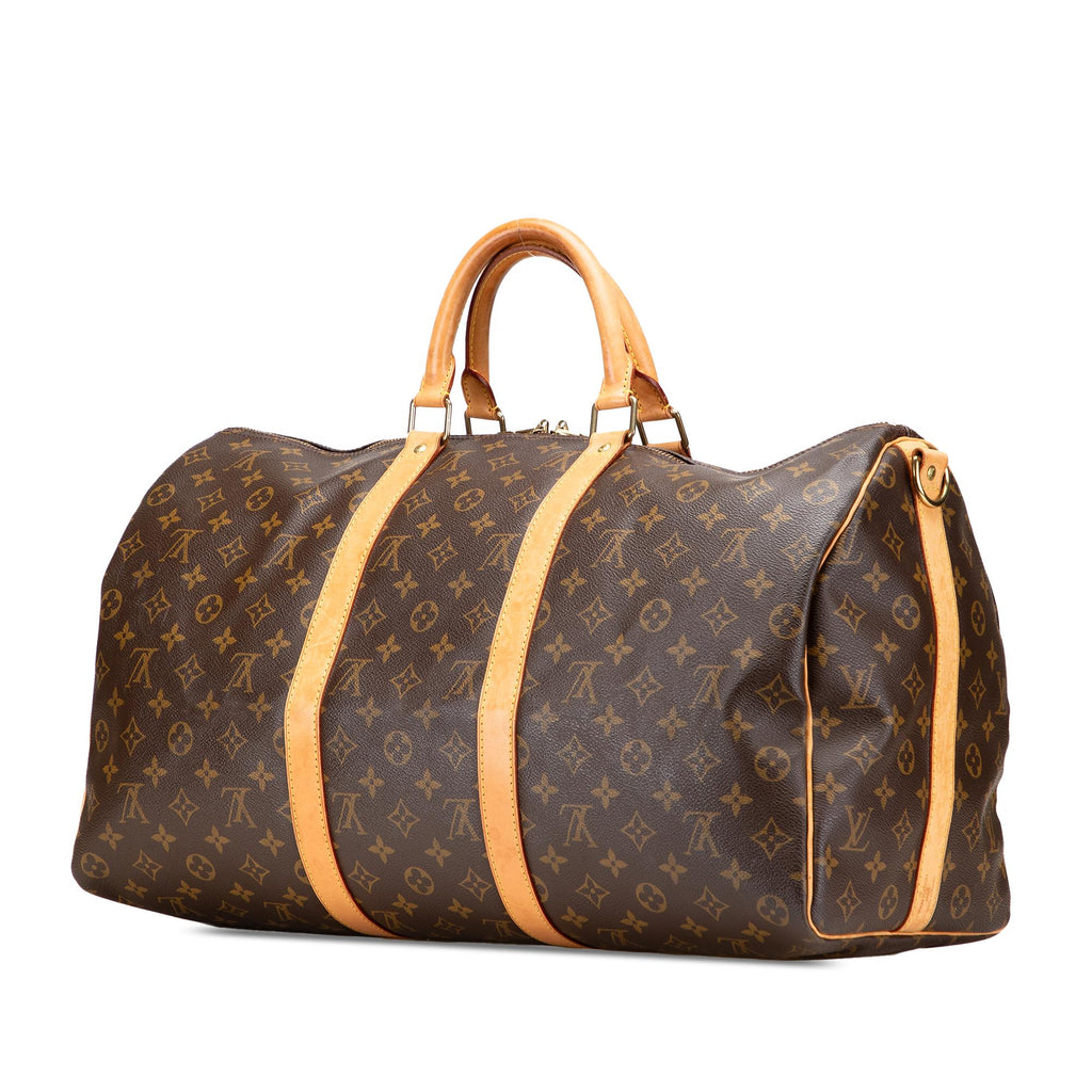 Louis Vuitton Monogram Keepall Bandouliere 50