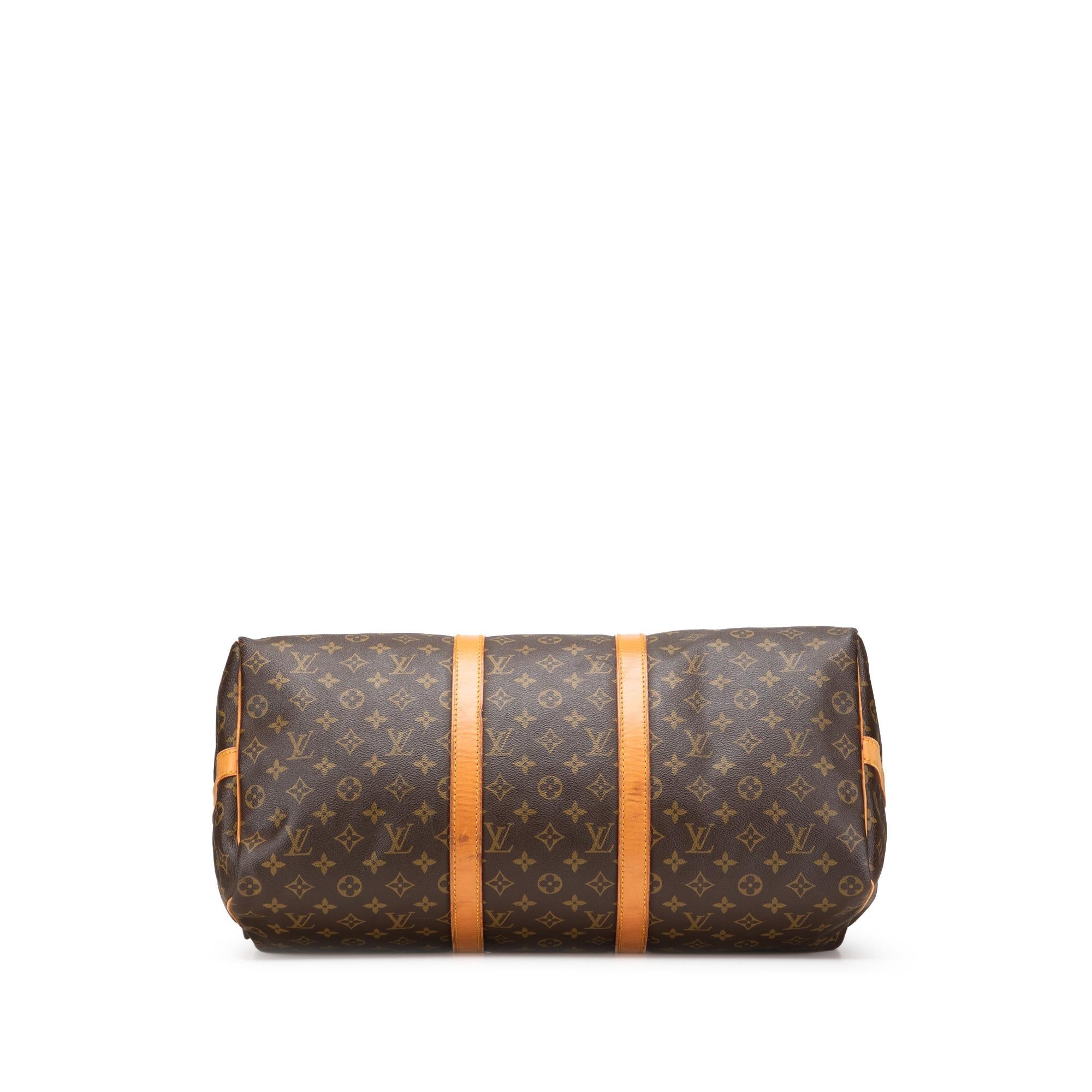 Louis Vuitton Monogram Keepall Bandouliere 50