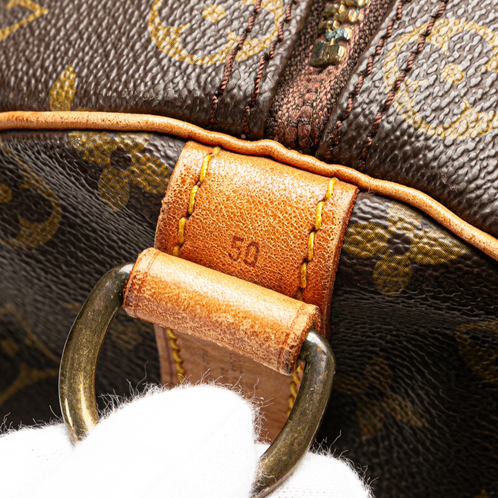 Louis Vuitton Monogram Keepall Bandouliere 50