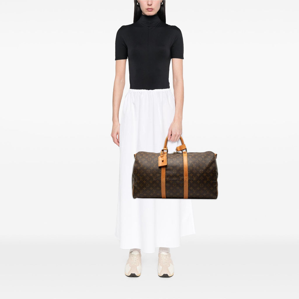Louis Vuitton Monogram Keepall Bandouliere 50