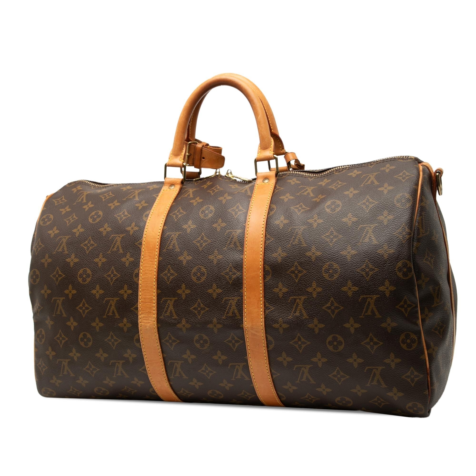 Louis Vuitton Monogram Keepall Bandouliere 50