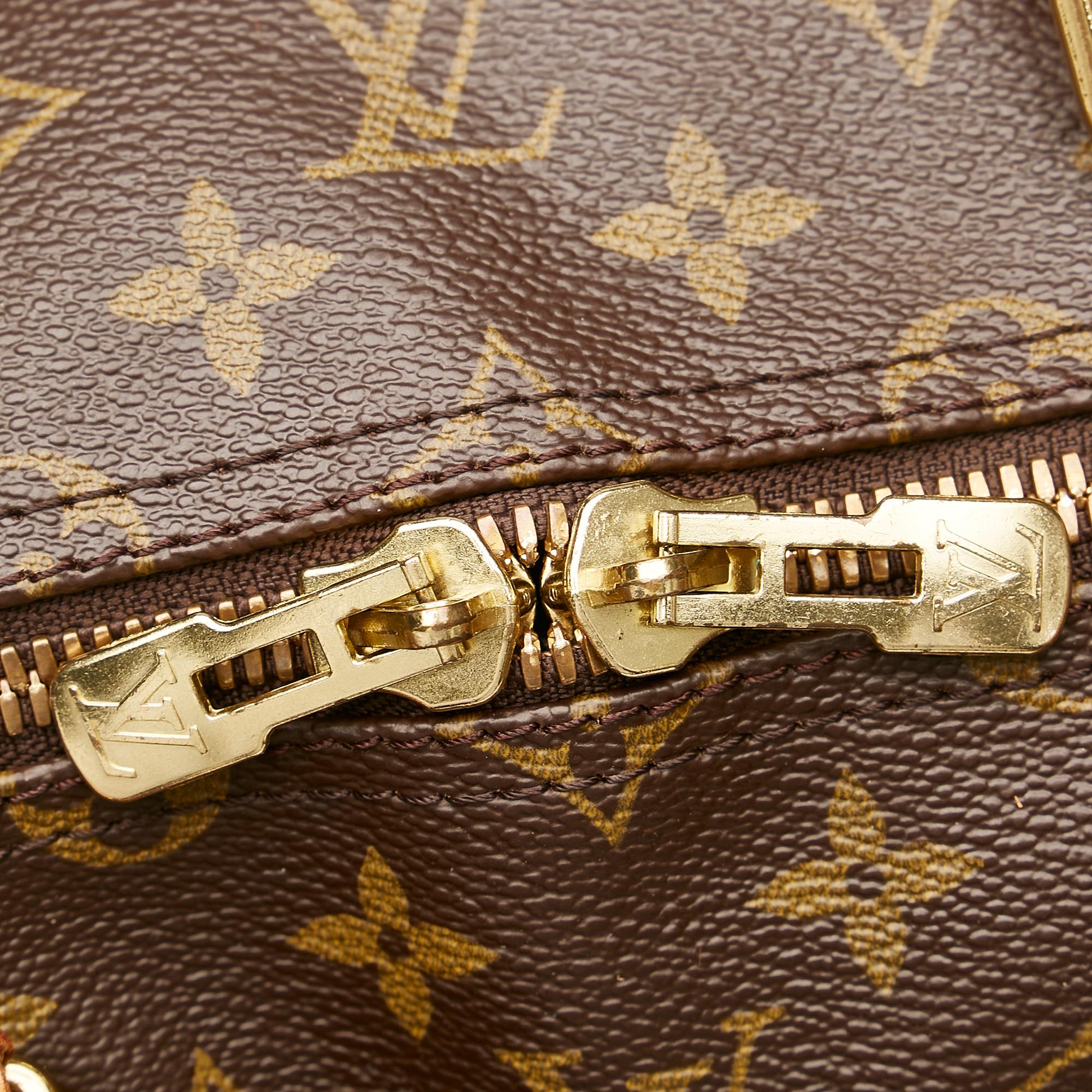Louis Vuitton Monogram Keepall Bandouliere 55 (SHG-34911)