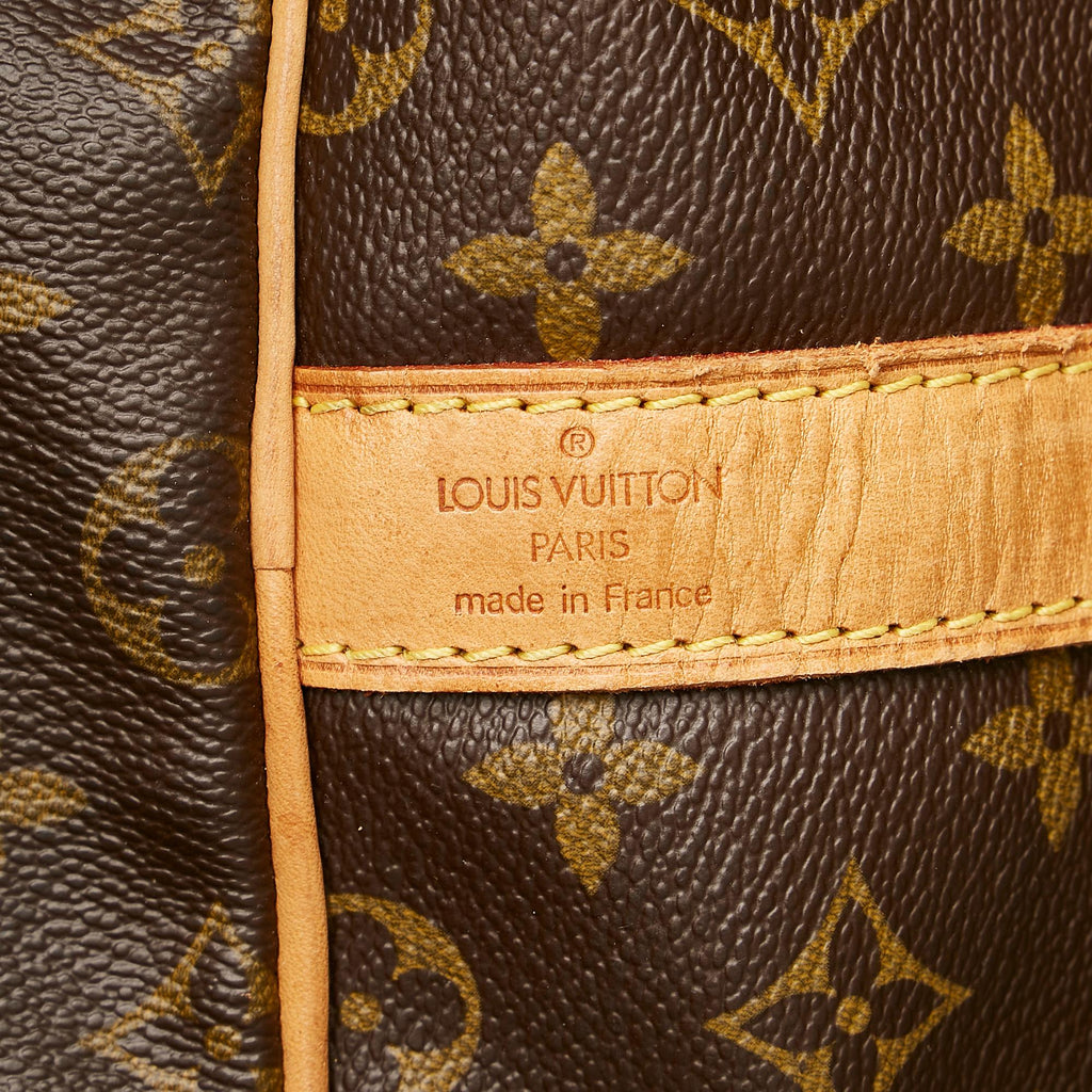 Louis Vuitton Monogram Keepall Bandouliere 55 (SHG-34911)