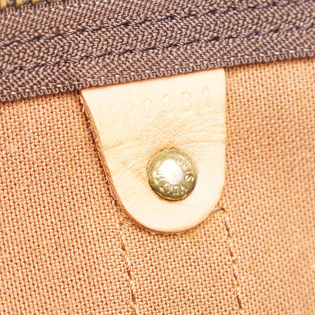 Louis Vuitton Monogram Keepall Bandouliere 55 (SHG-35784)