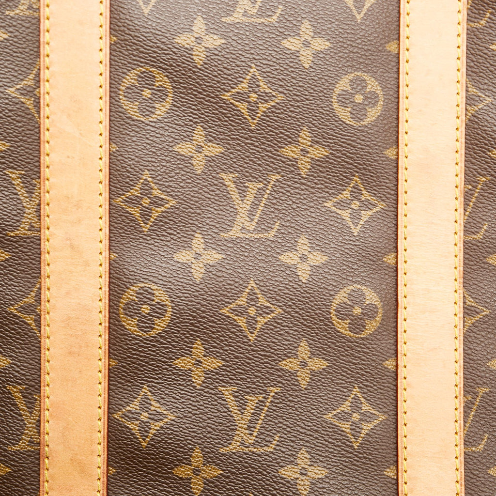 Louis Vuitton Monogram Keepall Bandouliere 55 (SHG-35784)