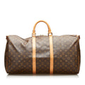 Louis Vuitton Monogram Keepall Bandouliere 55 (SHG-35784)