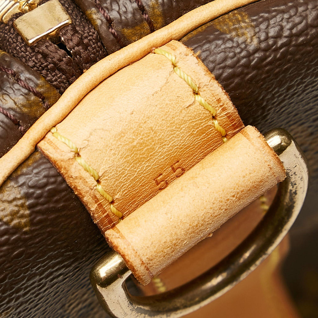 Louis Vuitton Monogram Keepall Bandouliere 55 (SHG-35829)