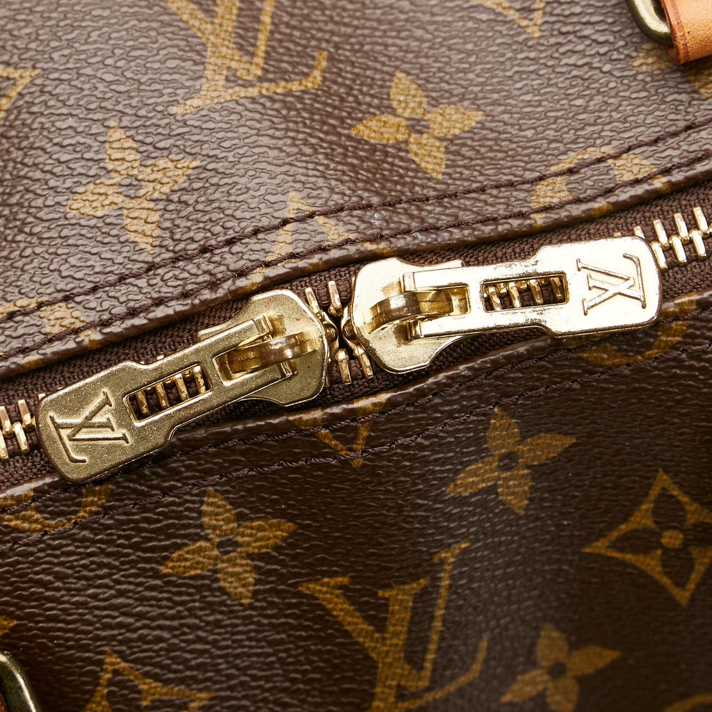 Louis Vuitton Monogram Keepall Bandouliere 55 (SHG-35915)