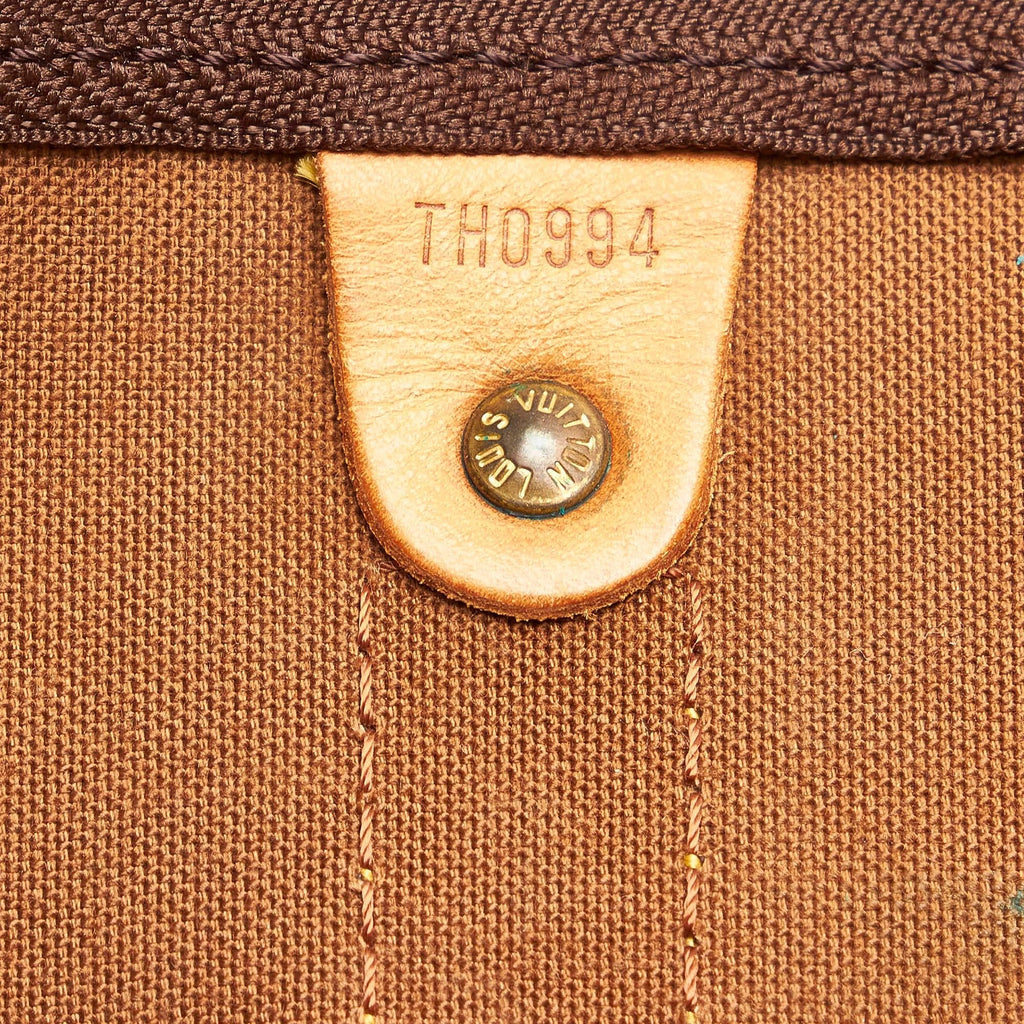Louis Vuitton Monogram Keepall Bandouliere 55 (SHG-35836)