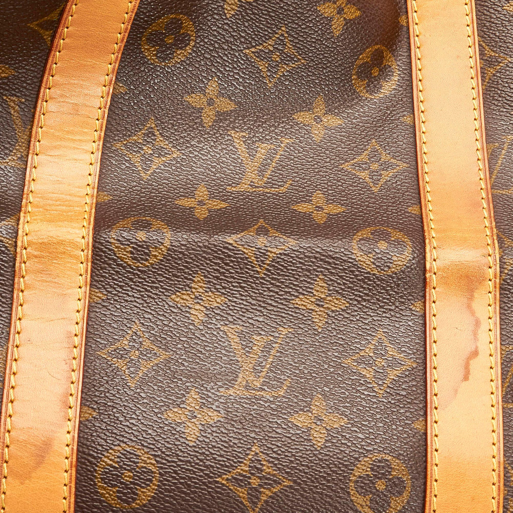Louis Vuitton Monogram Keepall Bandouliere 55 (SHG-35836)