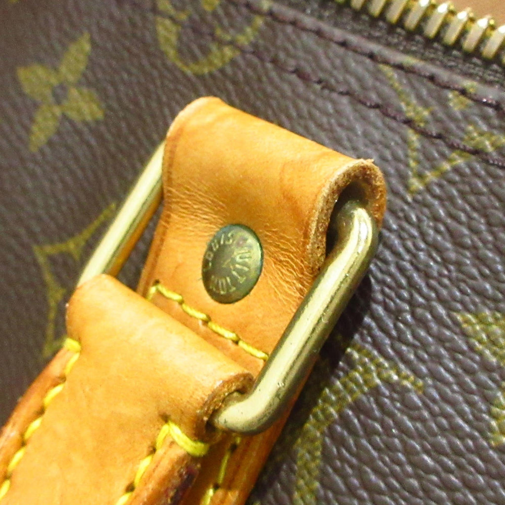 Louis Vuitton Monogram Keepall Bandouliere 55 (SHG-36013)
