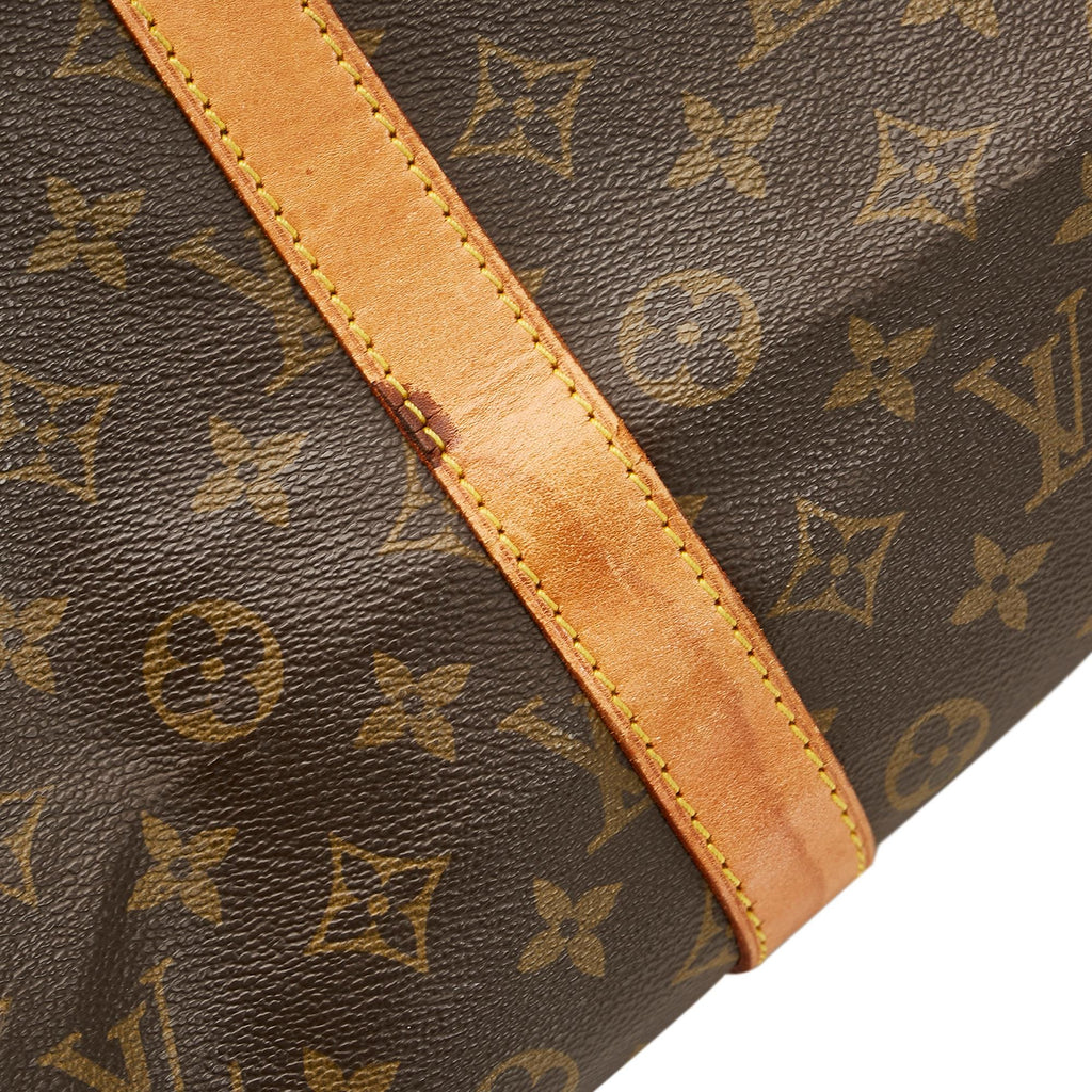 Louis Vuitton Monogram Keepall Bandouliere 55 (SHG-36269)