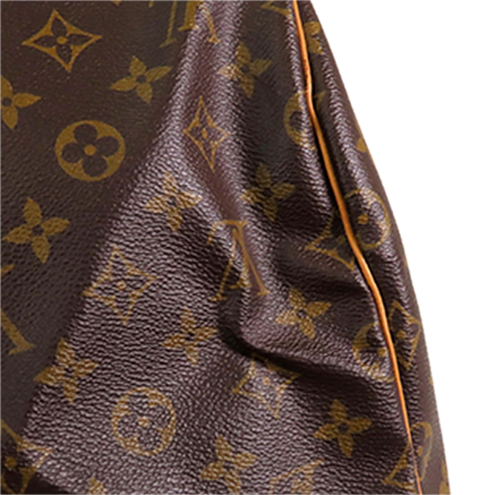 Louis Vuitton Monogram Keepall Bandouliere 55 (SHG-36358)