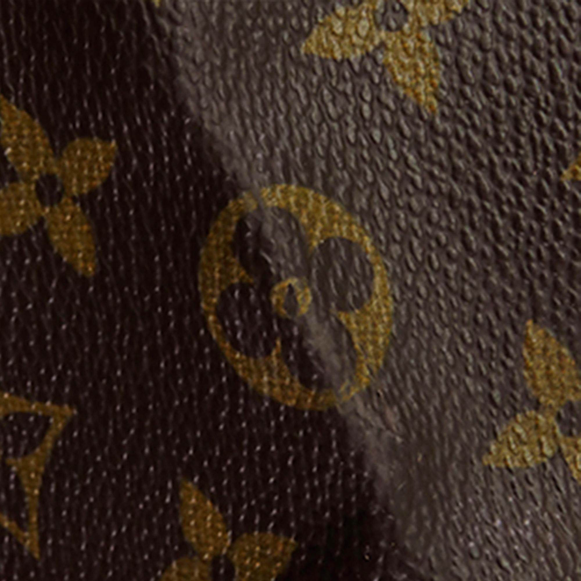 Louis Vuitton Monogram Keepall Bandouliere 55 (SHG-36358)