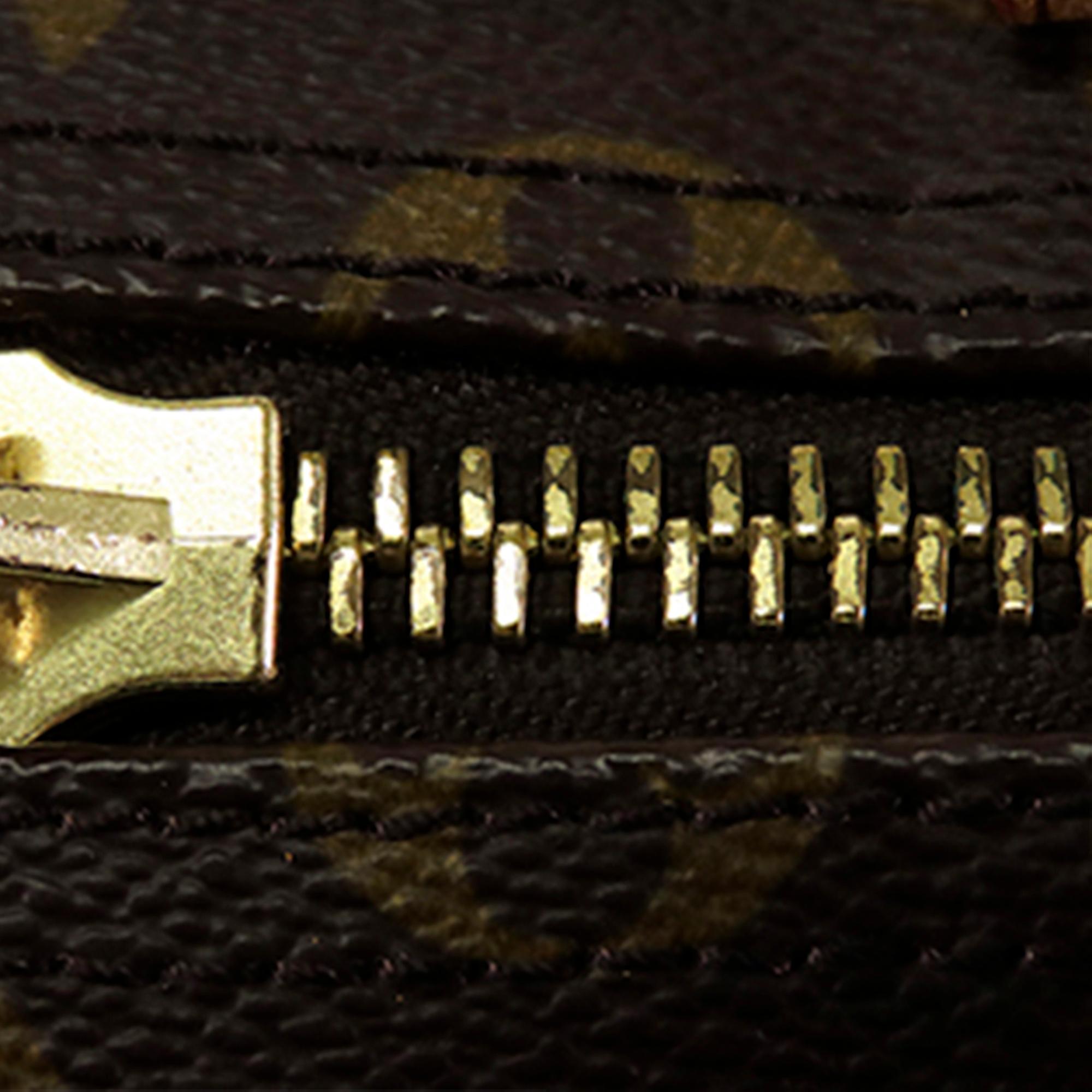 Louis Vuitton Monogram Keepall Bandouliere 55 (SHG-36358)