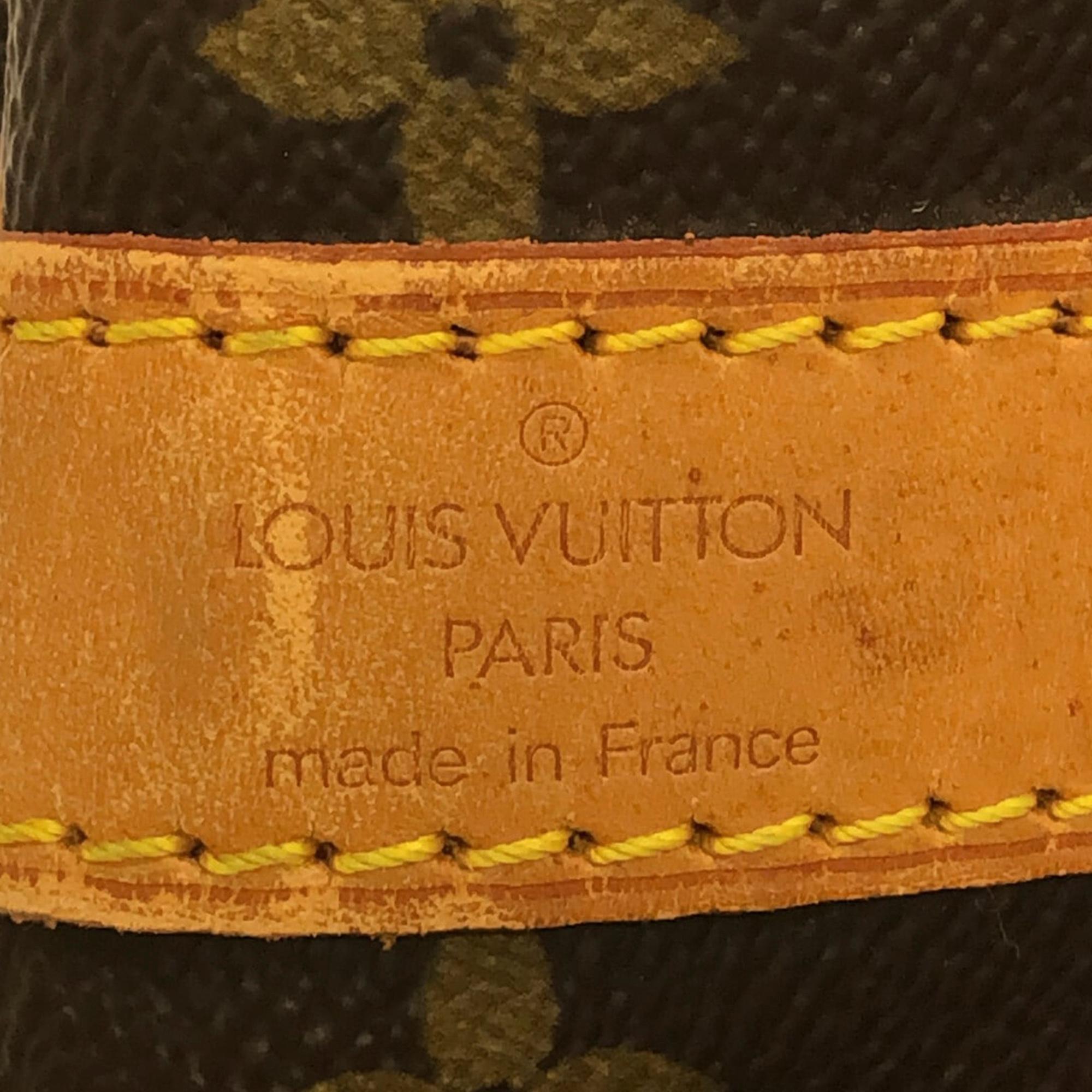 Louis Vuitton Monogram Keepall Bandouliere 55 (SHG-36464)