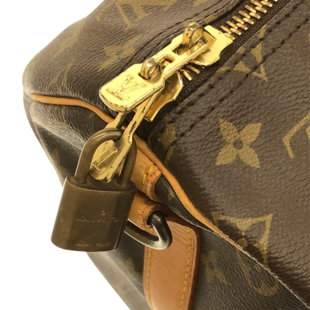 Louis Vuitton Monogram Keepall Bandouliere 55 (SHG-36464)