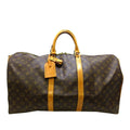 Louis Vuitton Monogram Keepall Bandouliere 55 (SHG-36468)