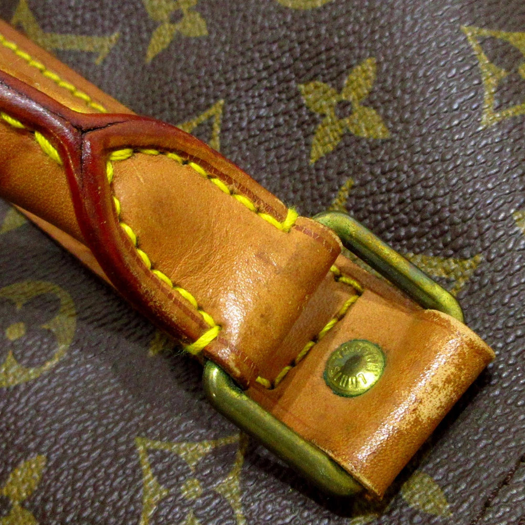 Louis Vuitton Monogram Keepall Bandouliere 55 (SHG-36478)