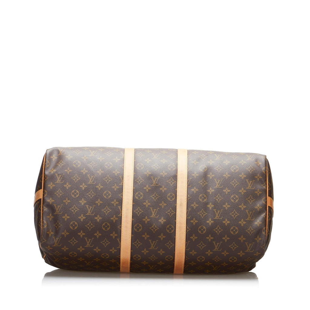 Louis Vuitton Monogram Keepall Bandouliere 55 (SHG-c8L9T8)