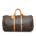 Louis Vuitton Monogram Keepall Bandouliere 55 (SHG-rXqYWS)